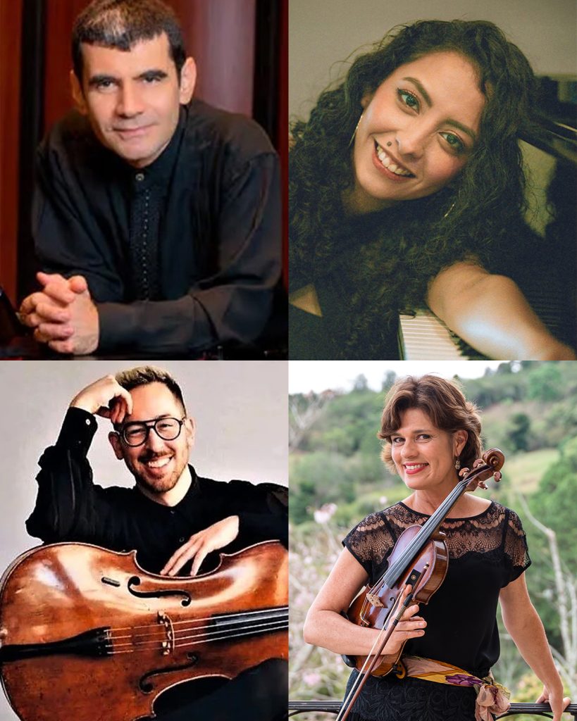 Concerts with Juan Pablo Andrade, Linda Chávez, Kevin Mills and María Lourdes Lobo Arias
