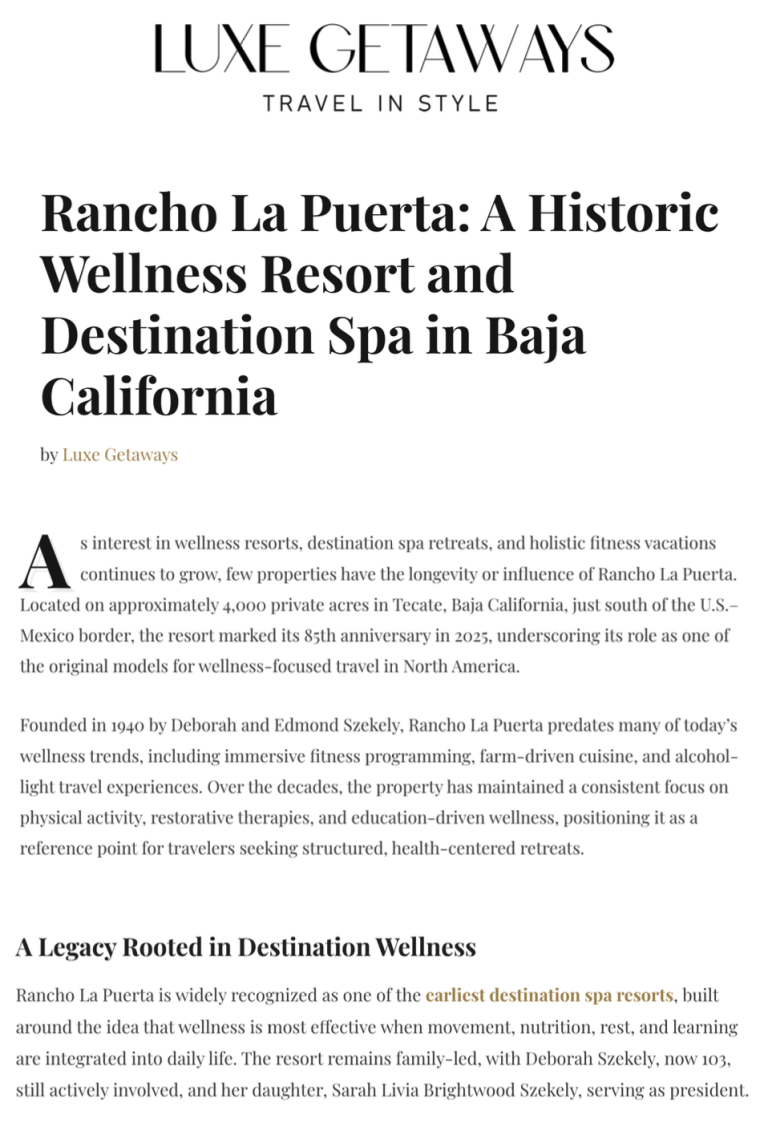 Luxe Getaways Magazine 2026