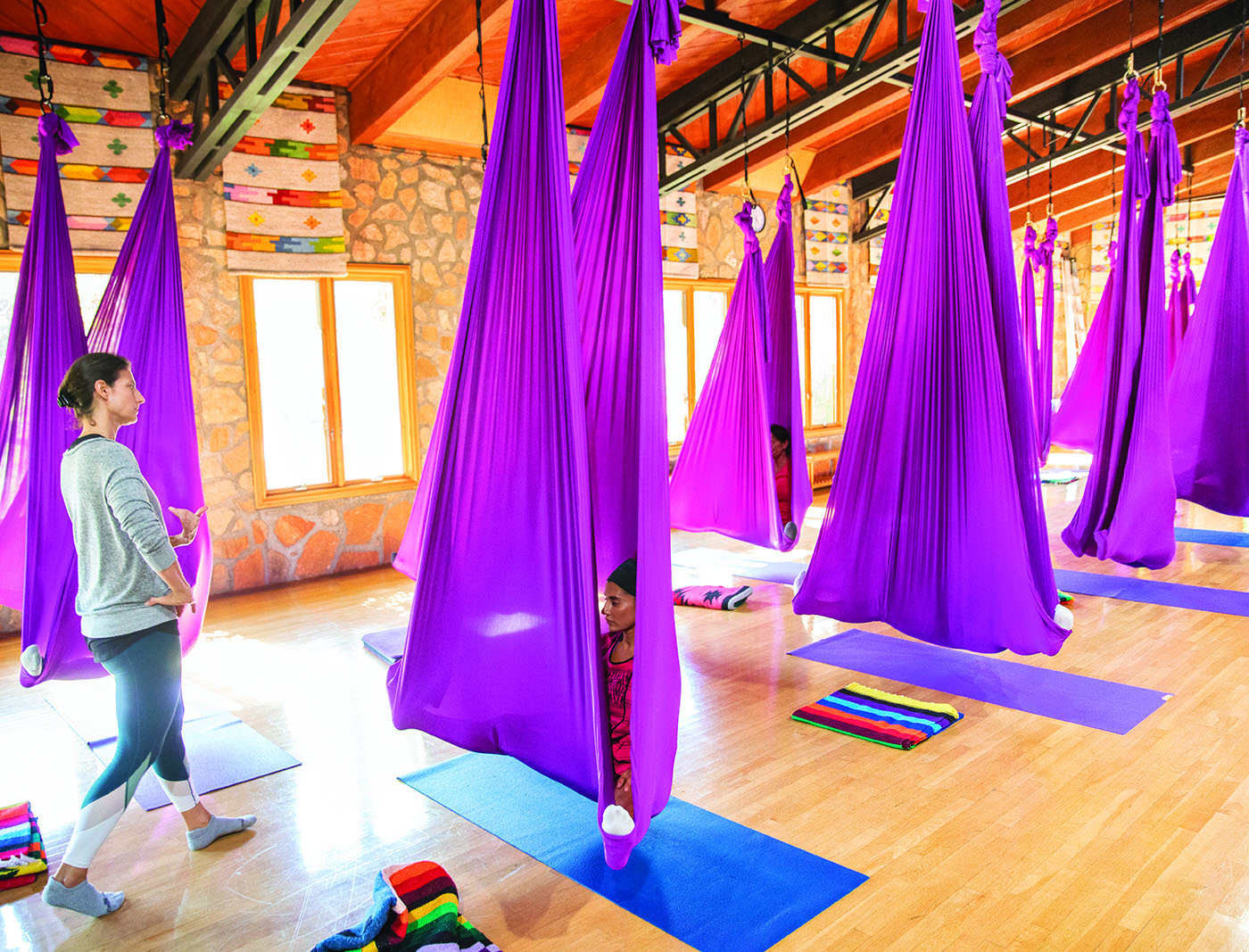 Aerial Yoga for Teens