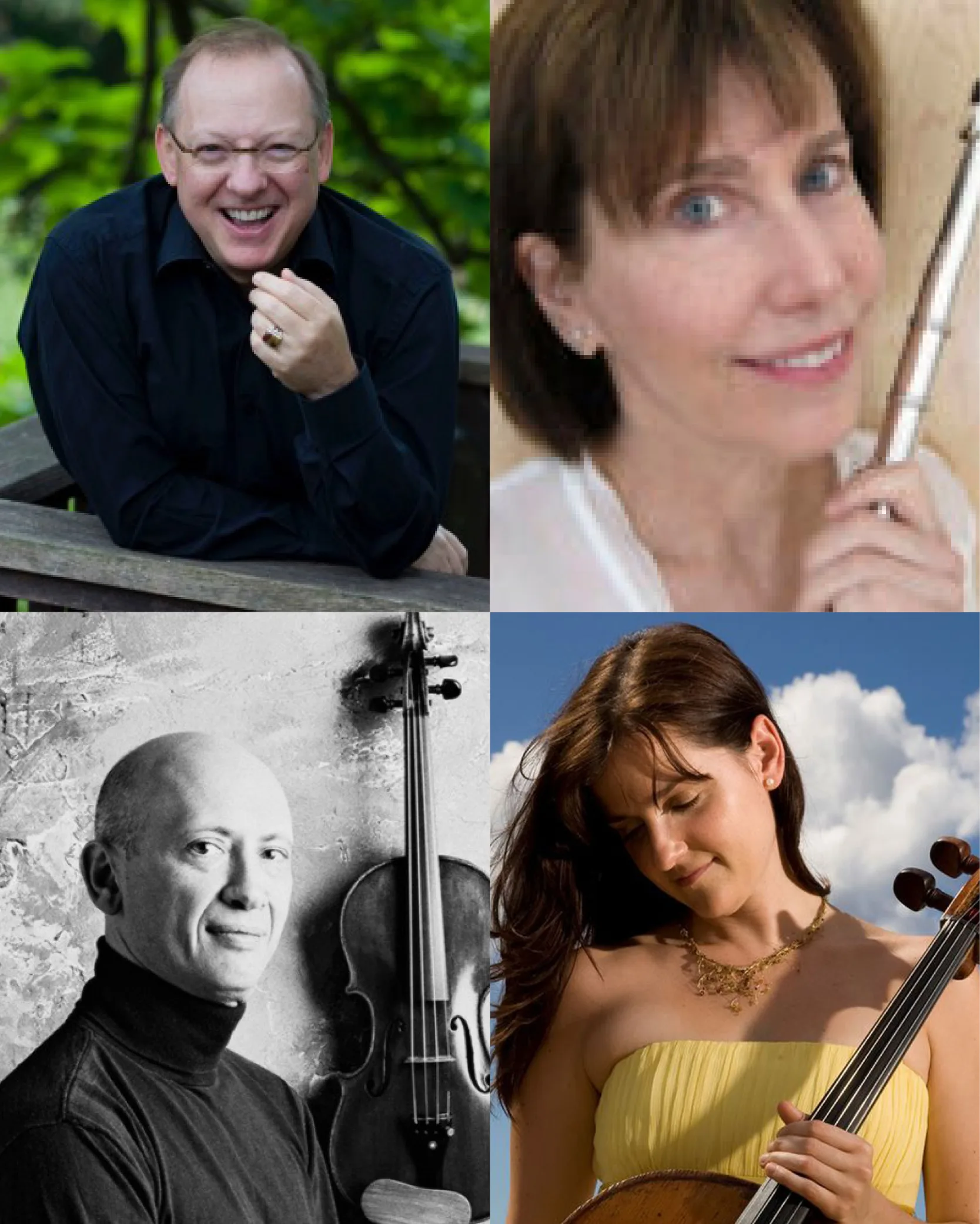 Concert with Nicholas McGegan, Martha Aarons, Lev Polyakin, and Joanna Morrison